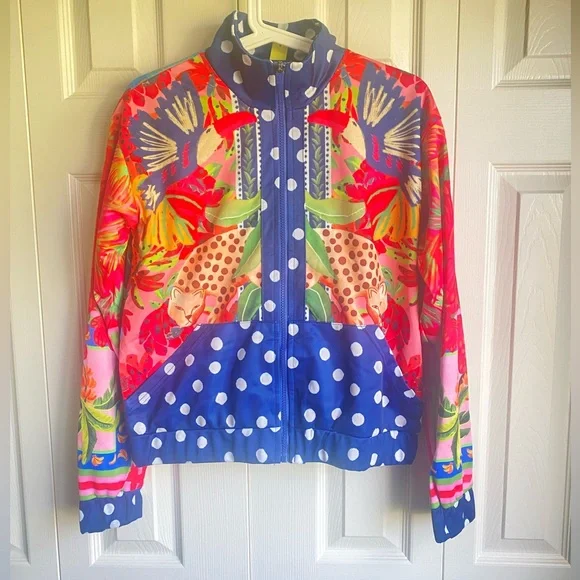 NEW Farm Rio Tropical Floral Jacket - Picture 4 of 12